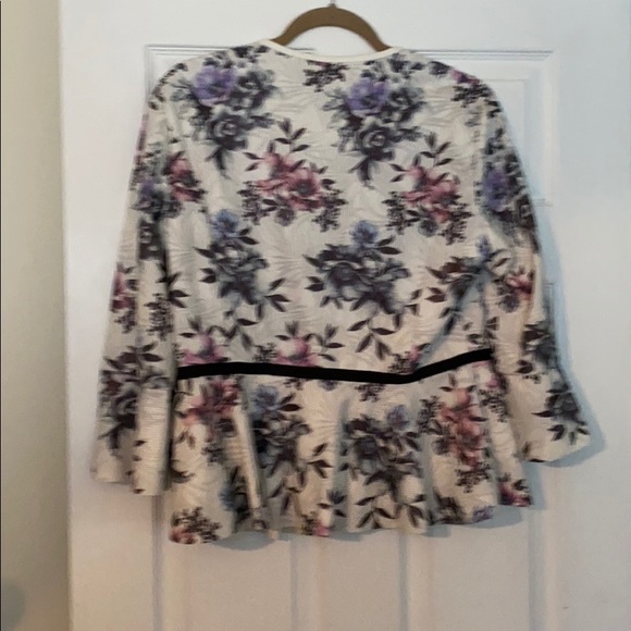 Bagatelle L mesh like floral print jacket - Picture 4 of 6